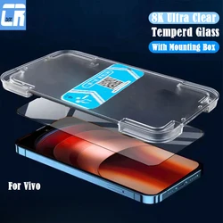 One-click Installation Cover Tempered Glass For Vivo iQOO Neo 9s 8 7 Pro Z9 Turbo Plus Z9X Z8X 12 11S Screen Protectors Glass