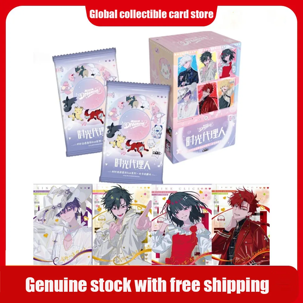 Card.fun Genuine Link Click Time Escape Music LIVE Series Anime Collectible Trading Cards Edition Anime Lu Guang Cheng Toy Gift