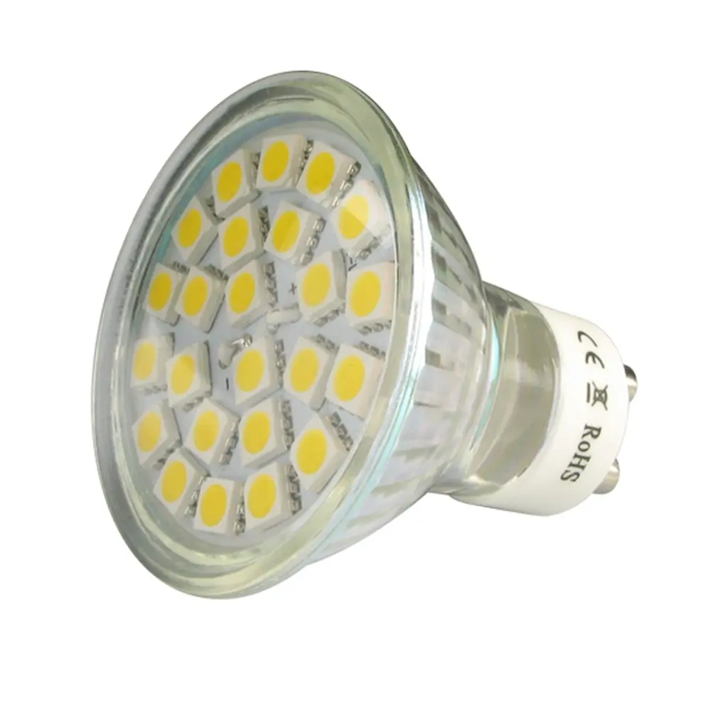 

1 x Ceramic GU1 6W 6 SMD33 LED Spot Light Bulbs Warm White/Day White