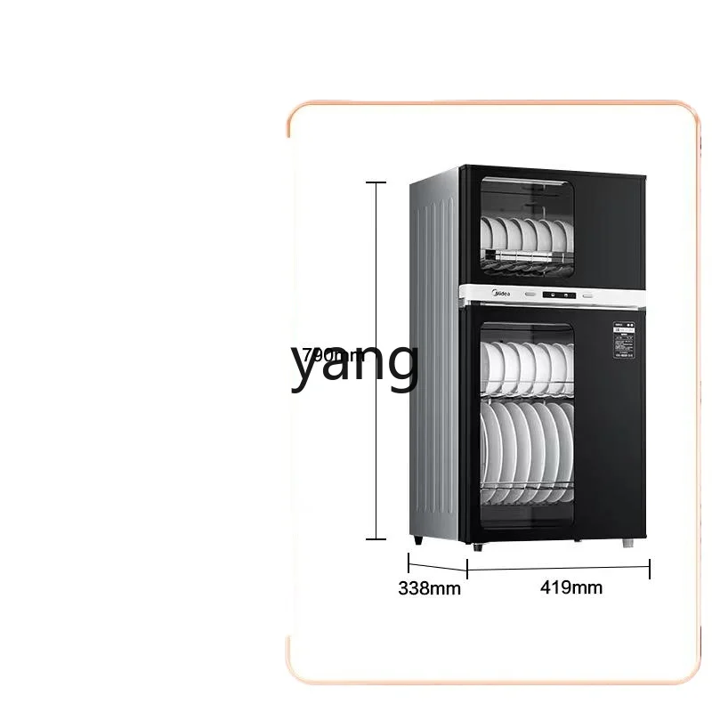 lCX  Home Standing Disinfection Cabinet Kitchen Desktop Small Disinfection Cabinet Sterilized Cupboard