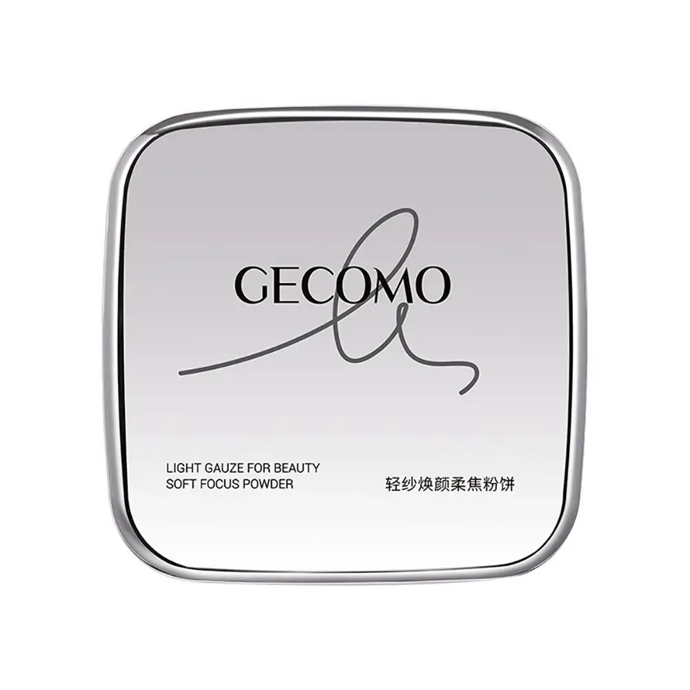Matter, weicher Fokus, gepresster Puder, deckt Hautunreinheiten ab, wasserfeste Make-up-Einstellung, Pfannkuchen, erhellt schweißfestes Set-Up-Puder