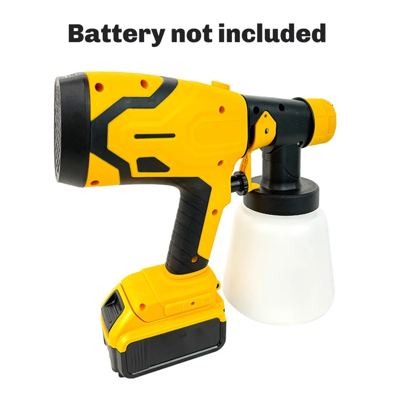 Für Dewalt 18V 20V Batterie Cordless Farbspritzgerät Automatische Elektrische Farbspritzgerät Werkzeuge Kit Elektrowerkzeuge
