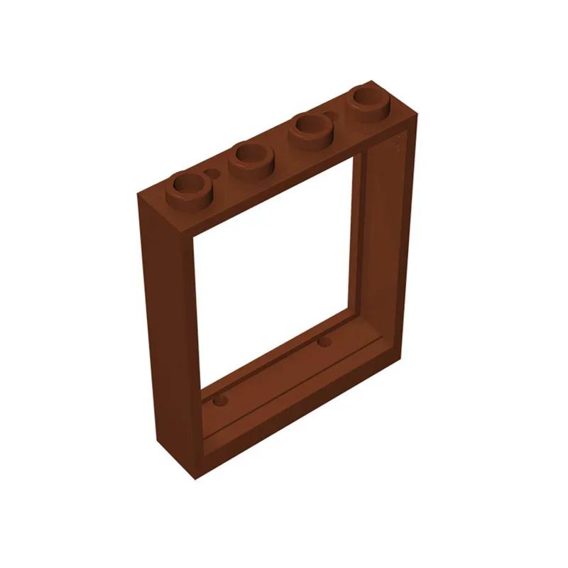 MOC 10 STKS 6154 Deur Raam Monteren Baksteen Frame 1x4x4 Lift Vervangbare Bouwstenen Creatief Speelgoed Volwassenen Jongens Vakantie Geschenken