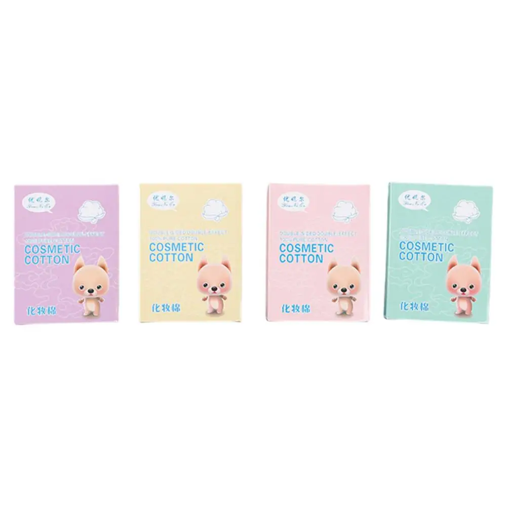 50/100PCS Nat Katoen Stretch Wegwerp Waterbesparende Verwijdering Gezichtsmake-up Ademend Katoen Draagbare Pape Stuk Katoen Mas M5T0