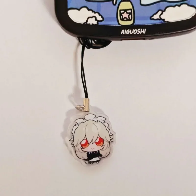 Hot Zenless Zone Zero Ellen Lanyards For Case Decor Mobile Phone Hanging Charms Acrylic Keychain Cell Phone Bag Accessories Gift
