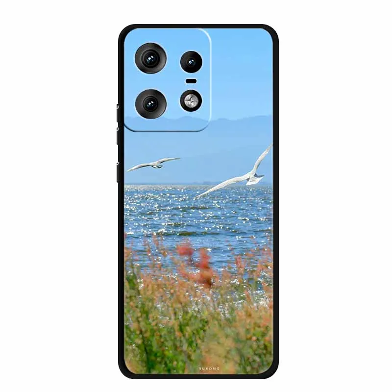 For Motorola Edge 50 Fusion Case Soft Silicone TPU Phone Back Cover Nature View  Photos Case for Moto Edge 50 Pro X50 50 ultra