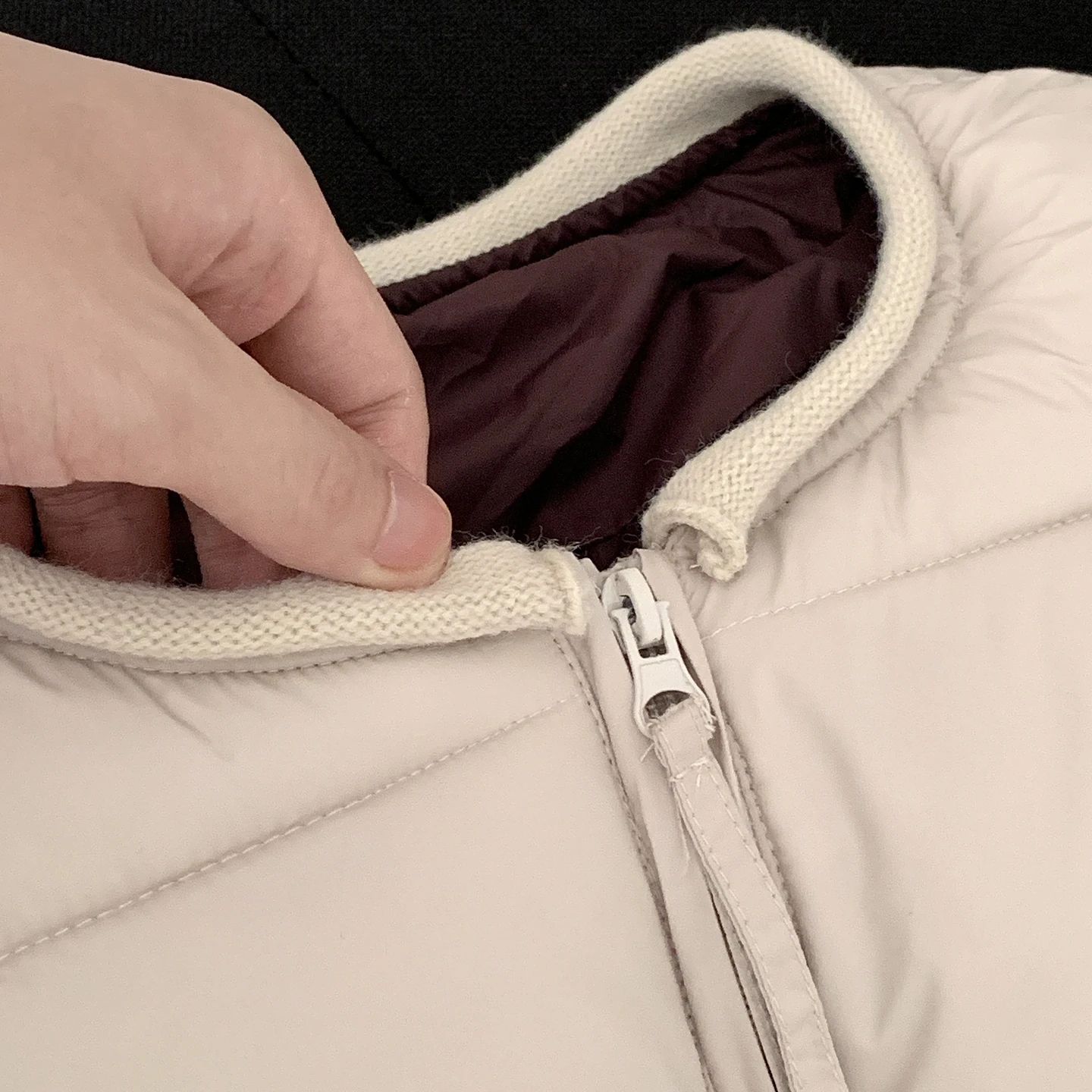 2026 New Women's O-Neck Padded Jacket Autumn Winter Ladies Casual Jacket with Pockets Zip Up Lightweight Warm Short Coat