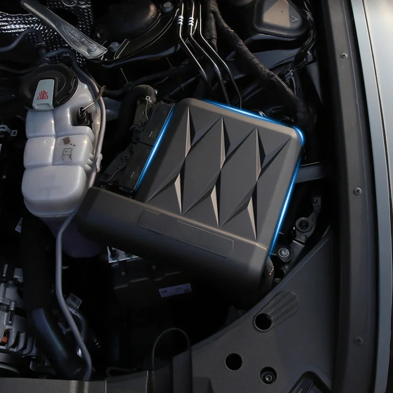 

Car Engine Computer Protective Cover Modification Upgrade Waterproof Dustproof Decorative Accessories For Audi Q5LA4LA5A6LA7LA7