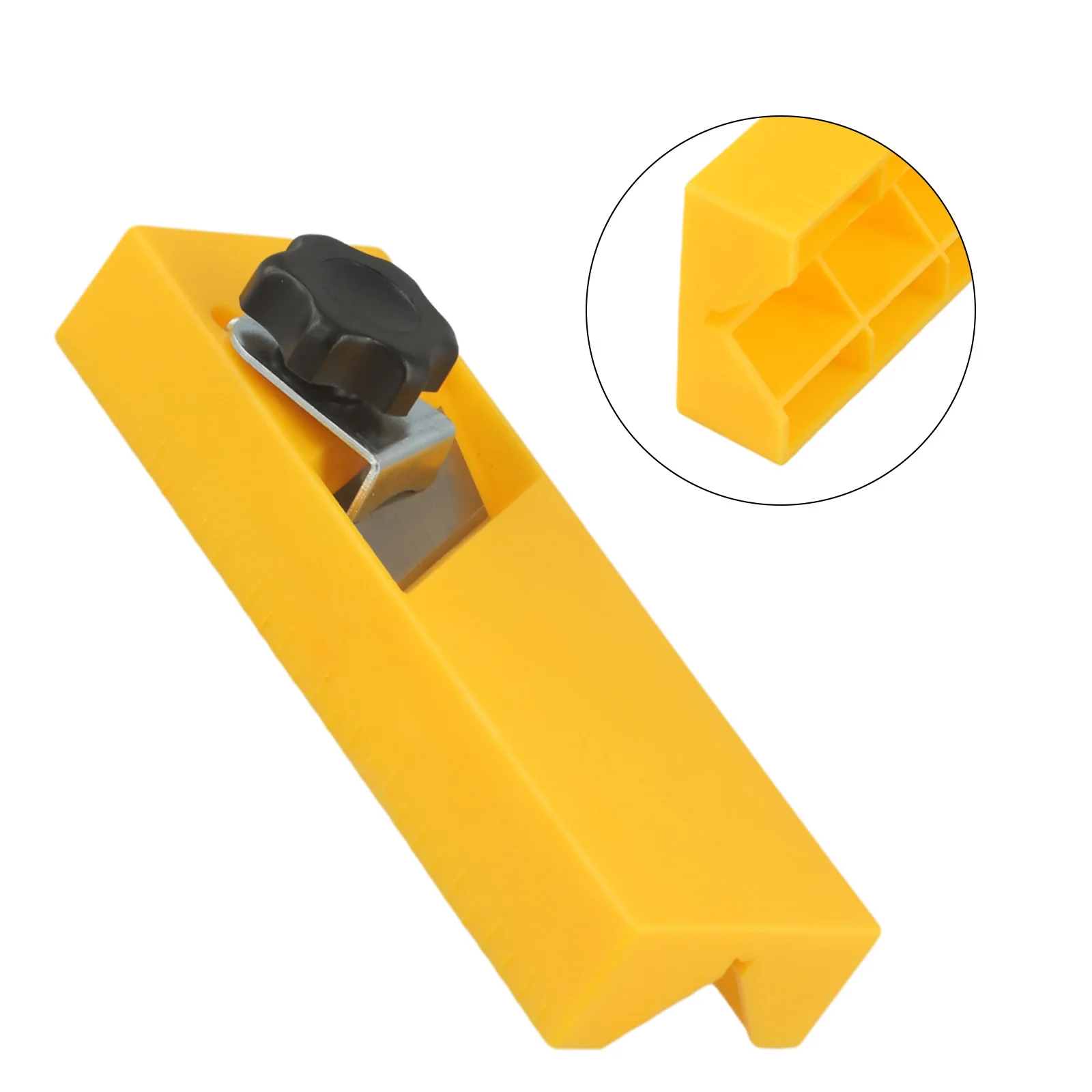 Brand New Handheld Wood Planer Angle Trimmer Double Slot Double Slot And Single Slot 45 Degree ABS Engineering Plastic