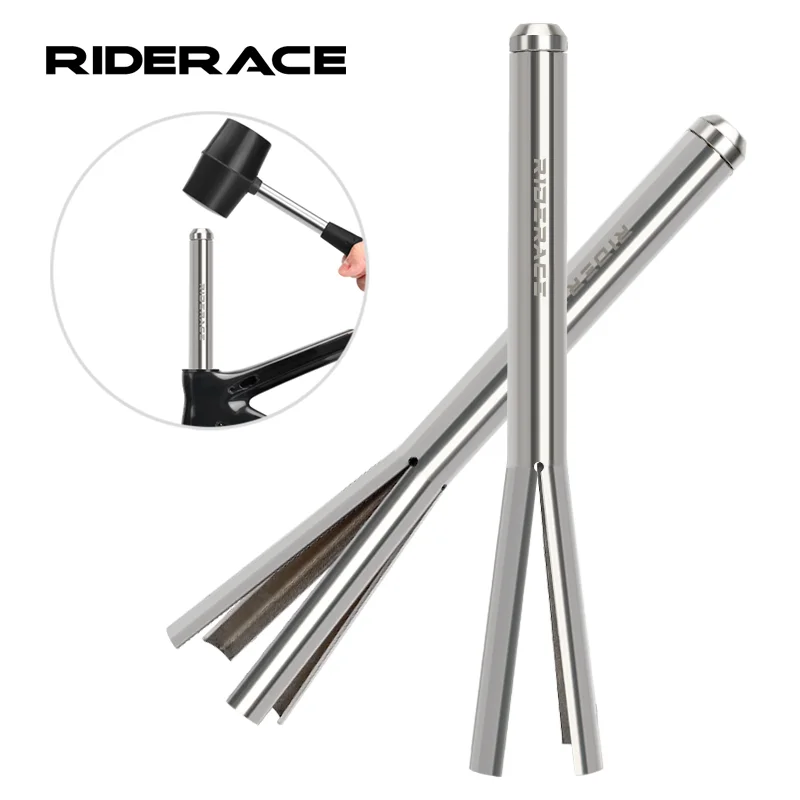 Bicycle Headset Cup Remover Tool Stainless Steel Mountain Bike Head Parts Remover Repair Tools For 1-1/8, 1-1/4 and 1-1/2 inch