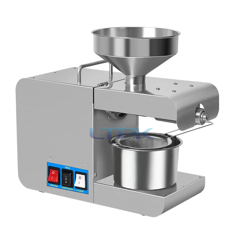 Professional Home‑Use Oil Press Machine Oil Extractor for Sesame Seeds and Various Oil‑Bearing Seeds Oil Extraction