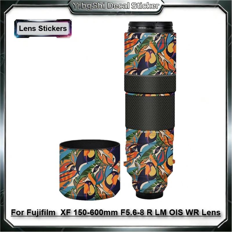 For Fuji XF150600 Lens Sticker Protective for Fujifilm  XF 150-600mm F5.6-8 R LM OIS WR Lens Anti-Scratch Sticker Protector Coat