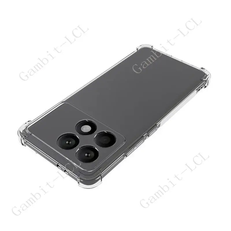 Anti-Falling Case For Xiaomi Redmi K70 Pro K70Pro Poco F6 Pro 5G Soft Silicone TPU Original Shockproof Back Cover ON Poco F6 Pro
