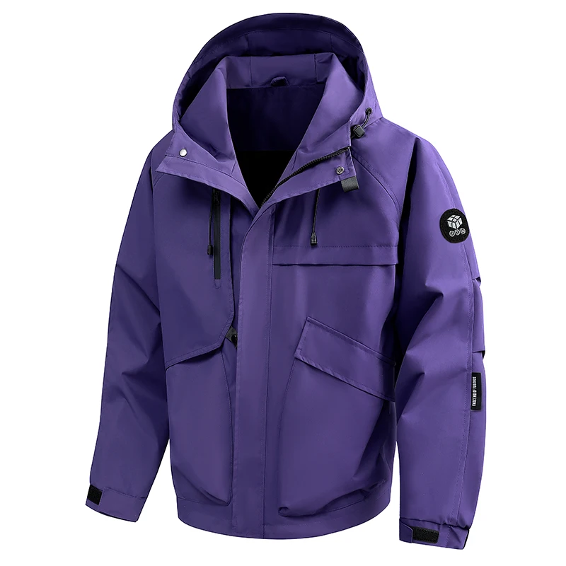 

Windbreaker Coat Breathable Fishing Camping Windproof Jackets Men Women All-match Clothing Unisex Outdoor Waterproof Jacket