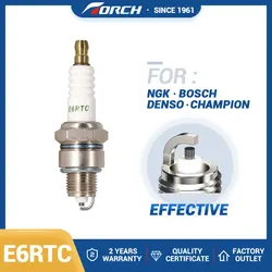 Torch E6RTC Standard Series Spark Plug Replace for BPR6HS (8 Pack) for BUICK SKYLARK 1961-1962 3.5L/215