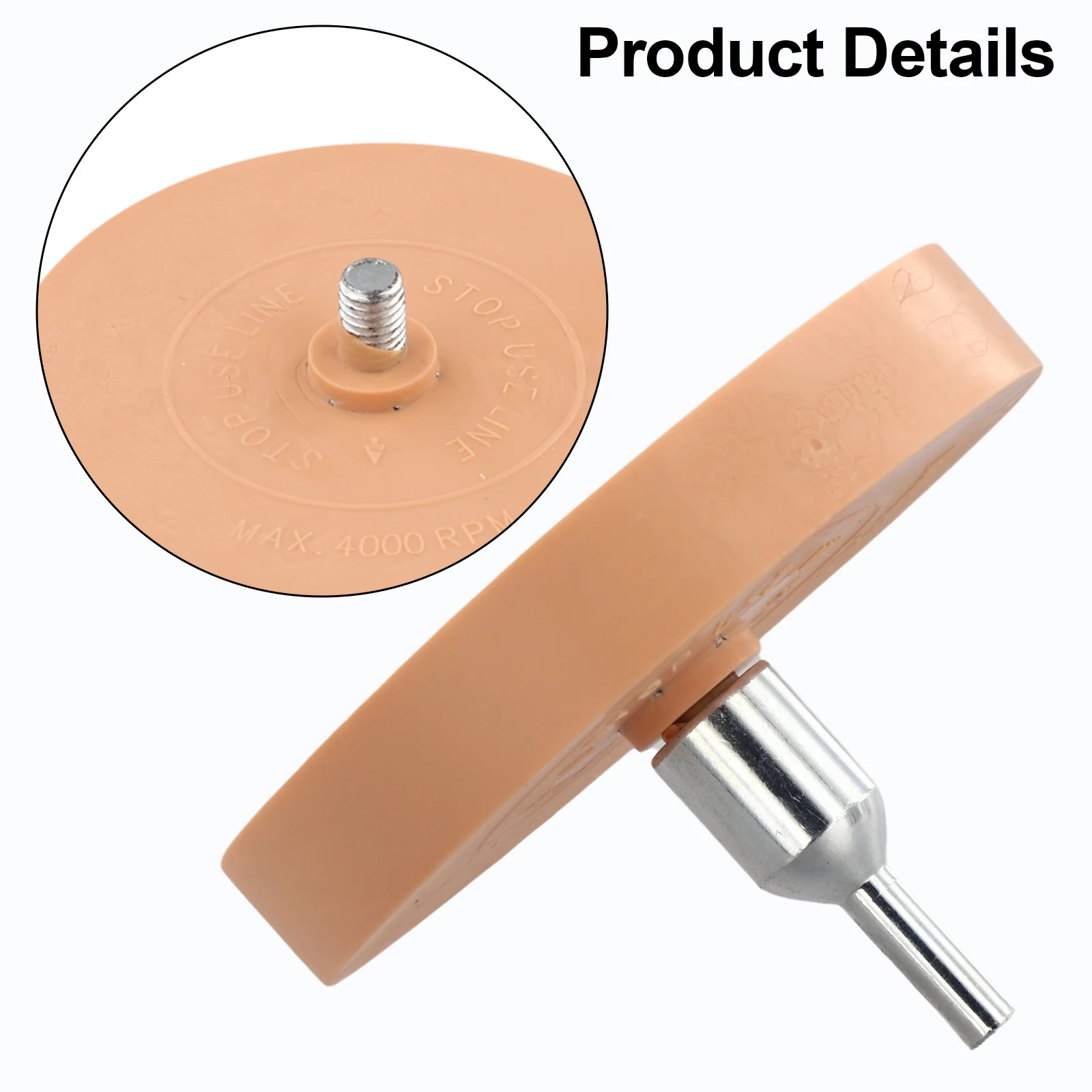 For Trucks For Cars Car Detailing Decal Eraser Car Sticker Removal Drill Attachment For Sticker Removal Easy To Replace