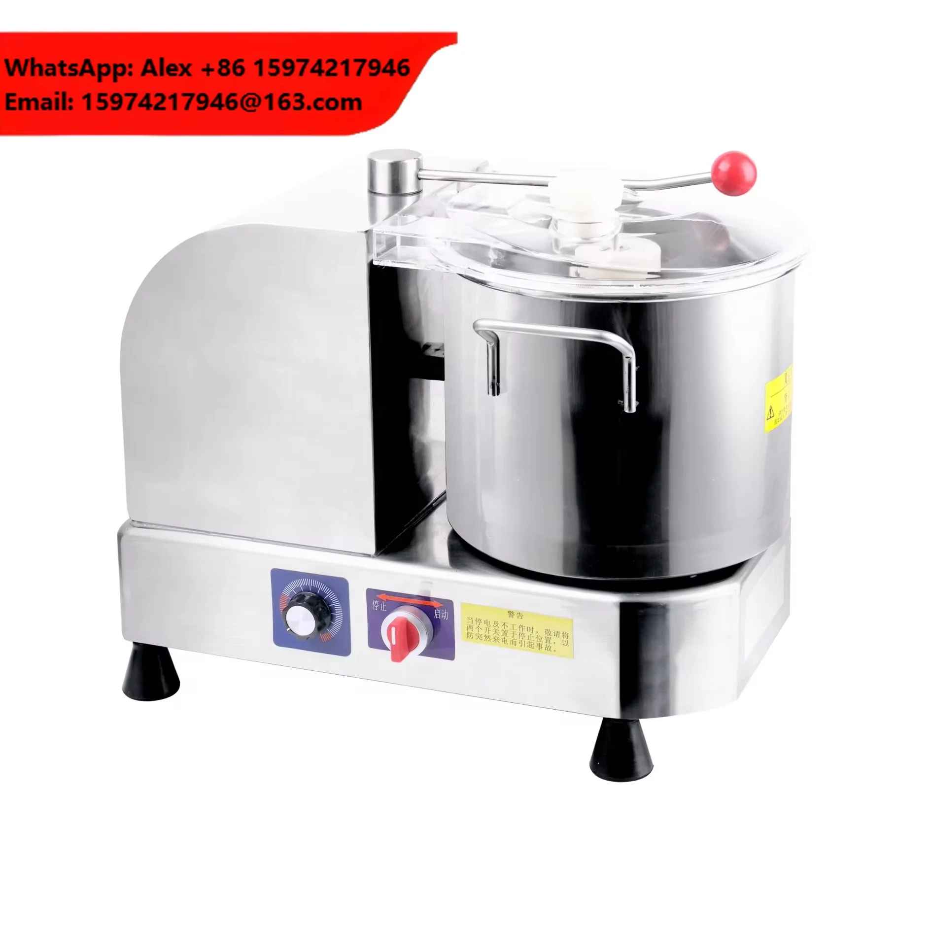 Welldone New 9L 1400W High Capacity Automatic Professional Meat Grinder 250kg/h Dual Voltage Home & Restaurant Use Circular
