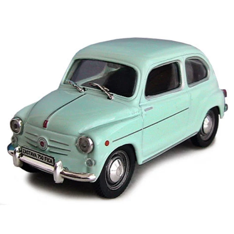 PROGETTO K ZASTAVA 750 1/43 ミニカー　グリーン 1/43 The Serbia Car Model Alloy Car ZASTAVA 750 Hongqi Classic Car