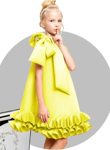 2024 New Cute Graduation  princesas Wedding Brithday Party Children Dress Kids Clothes For Young Girls Outfits Costumes Sukienka