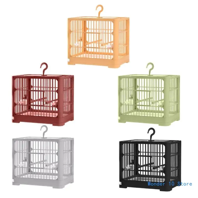 

Spacious Villa Birdcage Bird Resting Cage for Home Outdoor Travel Birdcage