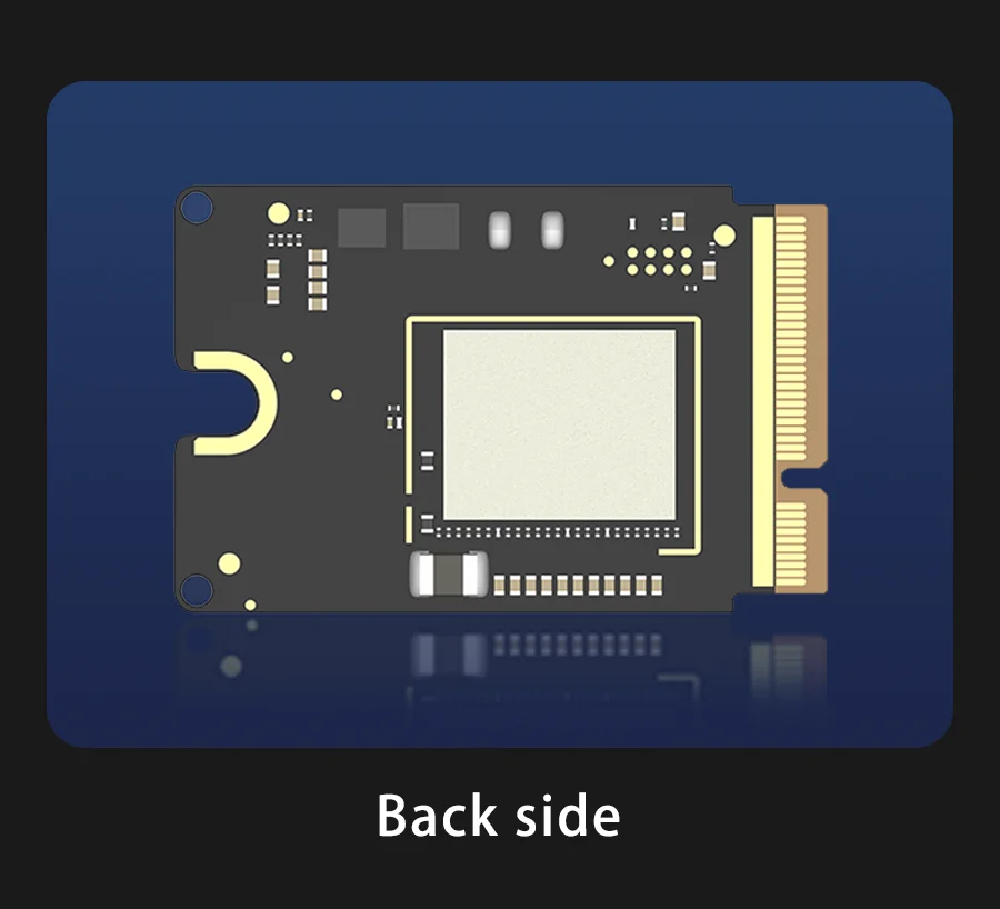 JCID SSD M4 Mac Mini-2TB/1TB/512GB Internal Solid State Hard Disk M4 SSD Drive 10-Layer PCB Board  For MAC MINI M4 SSD Capacity
