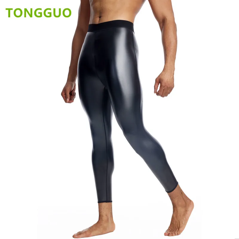 

Крутой парень, новый стиль, байкерские клубные вечерние кожаные брюки, формирователь талии, тренажер с высокой талией, формирователь талии, компрессионные брюки для фитнеса