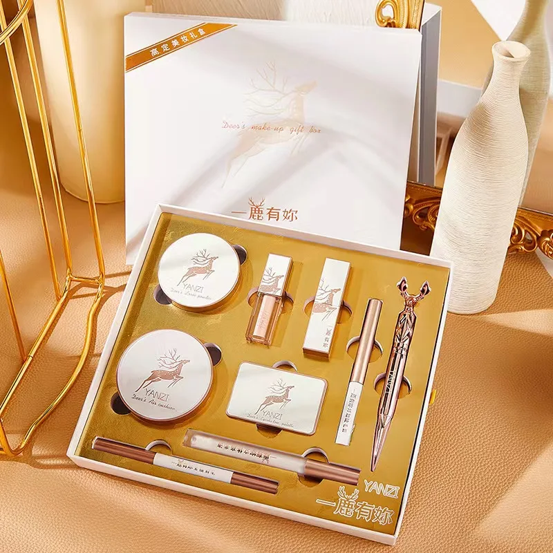 

Makeup Sets Include Face Powder Foundation Concealer Eyeliner BB Cream Lipstick Make Up Valentine's Day Christmas Gift Box