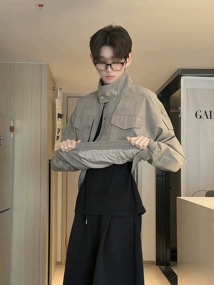 American Sle Flight Jaet Outerwear for Men Windproof Cool Casual Sport Suit Autumn Season Long Sve Pants Set
