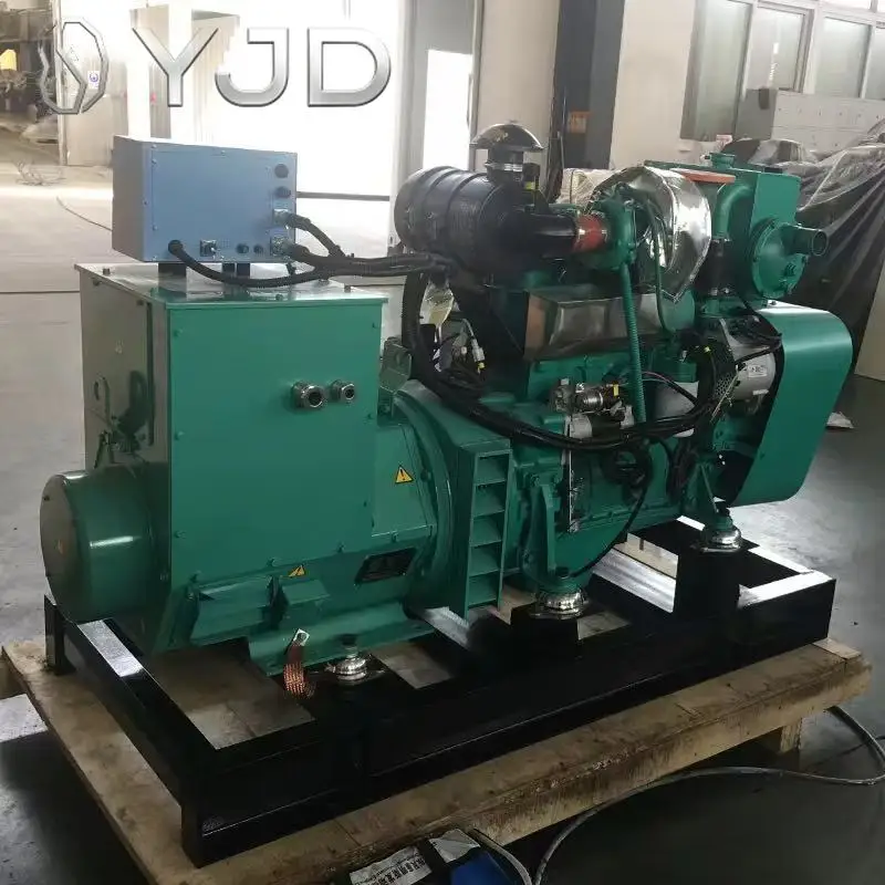 For Cumming High Quality 100hp 125kva Three-Phase Silent Marine Diesel Generator 100% Copper Alternator Auto Start ATS Options