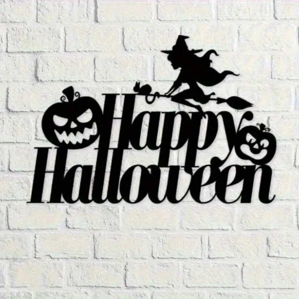 CIFbuy Halloween Witch Candlestick Broom Gothic Gaming Mouse Pad Non-Slip Rubber Base Edge-Locked Laptop Desk Mat