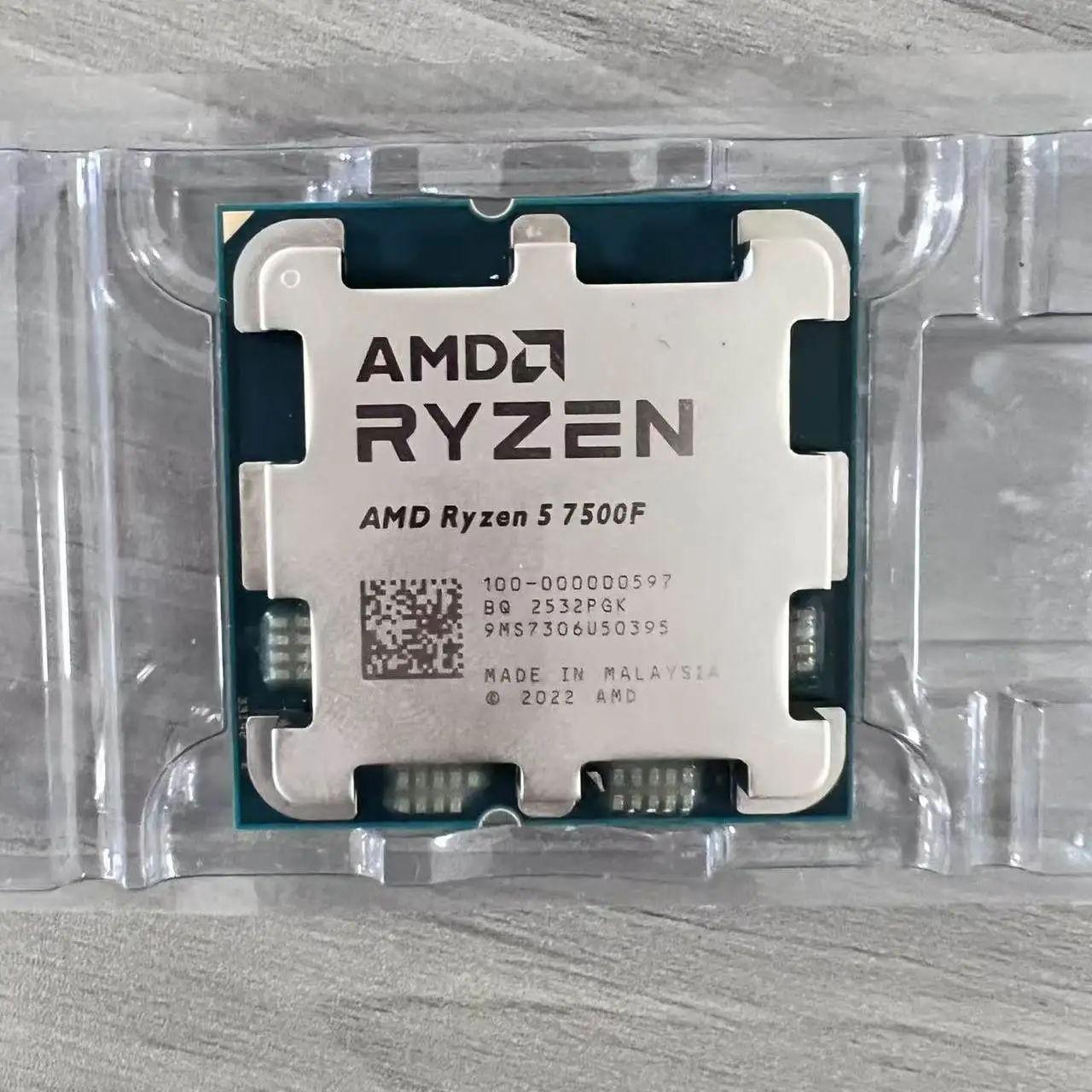AMD R7-5700X R7-5700X3D R5-5600 7500F 9600X Used Disassembly CPU Processor