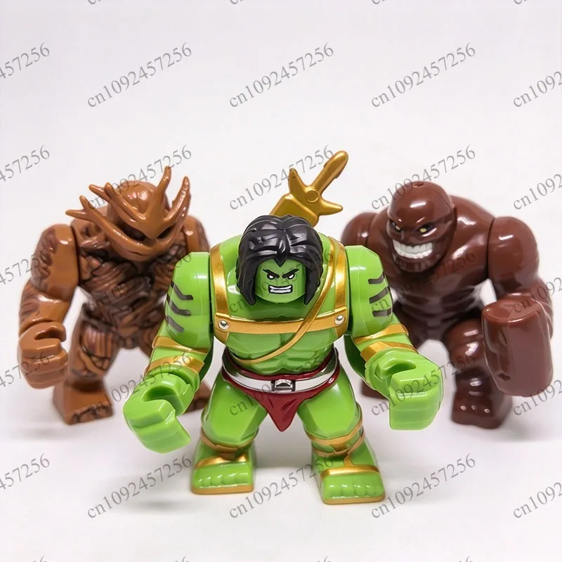 Hero Team Action Super Figure Mini Building Block Toy – Mech Model Combination Toy for Kids Birthday Christmas Gift