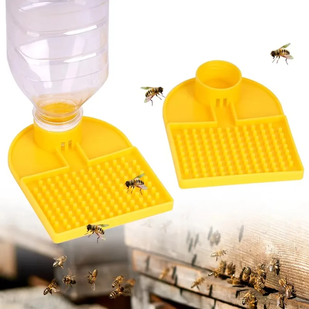 Plastic Bees Water Feeder 30mm Dia Beehive Feeding Internal Bee Feeder Adapter Prevent Drowning Widen Garden Supplies