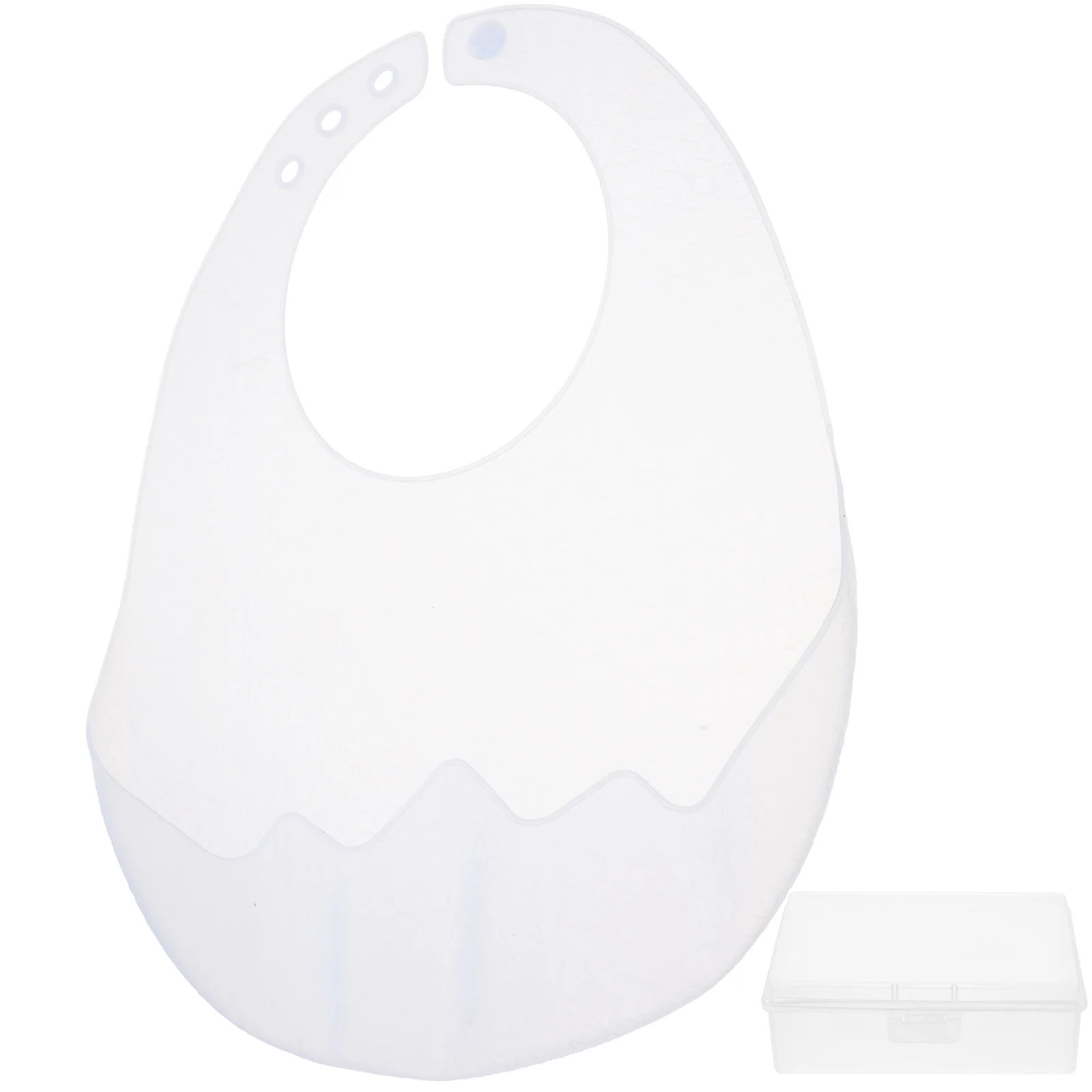 

Ultra Thin Silicone Bibs Dishwasher Safe Baby Feeding Toddler Eating Supplies Food Grade Material New Parents Gift