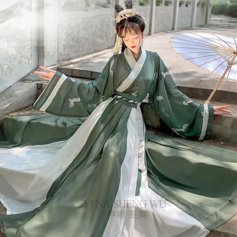 

ss13Китайский традиционный костюм ханьфу для женщин и мужчин, древнее платье хань, восточная одежда, женская улучшенная танцевальная династия Тан