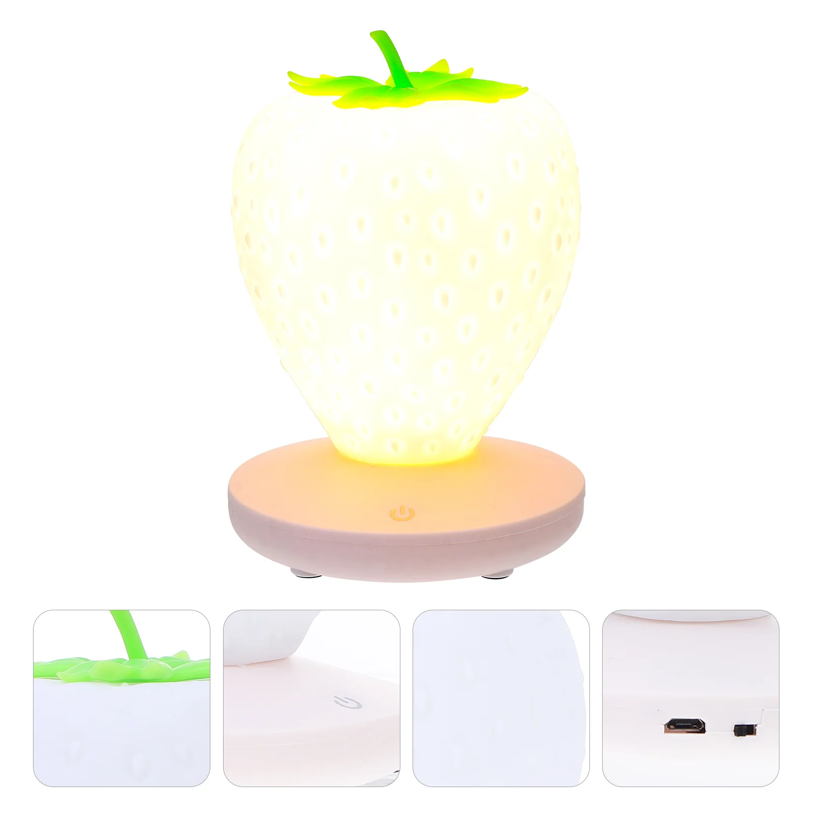 ضوء 3-Level التحكم باللمس سطوع قابل للتعديل لطيف مصباح الزخرفية لغرفة النوم سطح المكتب #6