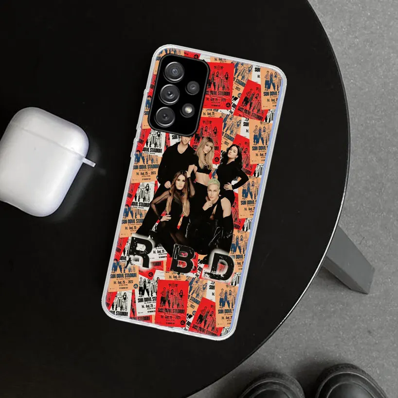 F-Fashion RBD R-Rebelde Phone Case for Samsung Galaxy A15 A25 A35 A55 A14 A24 A34 A54 A04S A13 A23 A33 A53 A03S A52 A12 A22 A32