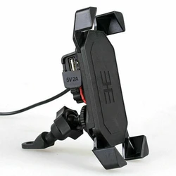 Supporto per telefono impermeabile per caricabatterie USB per moto Nordson per caricabatterie USB per supporto per telefono per Scooter da Mountain Bike da 12V