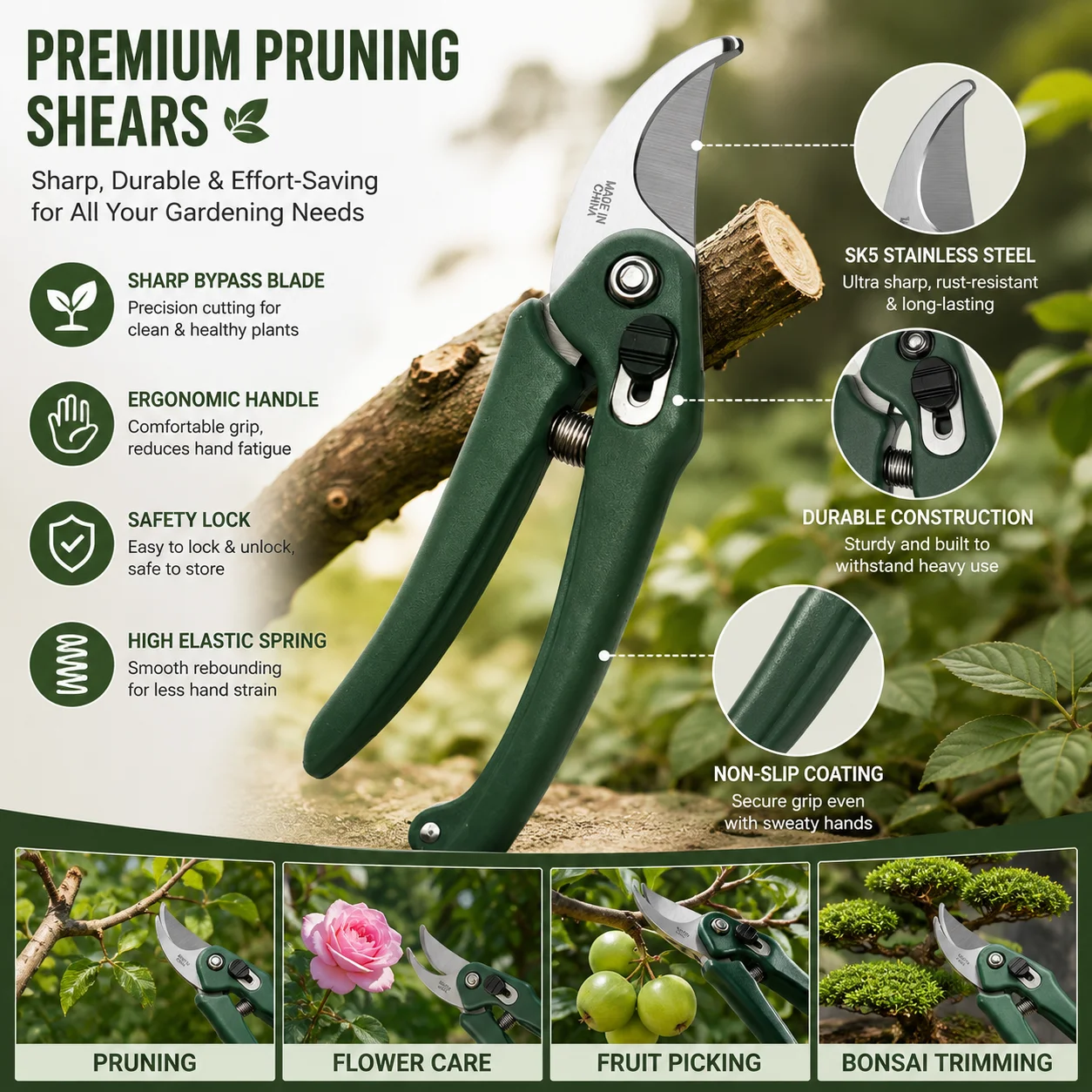 Tijeras de Podar de Jardín de  - Garden Hand Trowel reseña y precio
