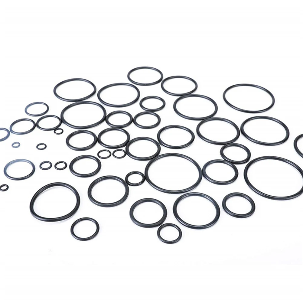 

419pcs O-Ring Repair Kit Waterproof Rubber Gasket Set For Plumbing Machinery Sealing Resistant With Case Blue