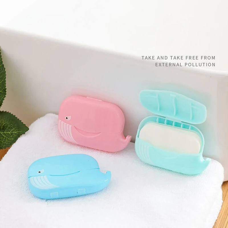 Cute Paper Soap Travel Soap Washing Hand Bath Clean Scented Slice Sheets Mini Paper Soap Bathroom Supplies Portable