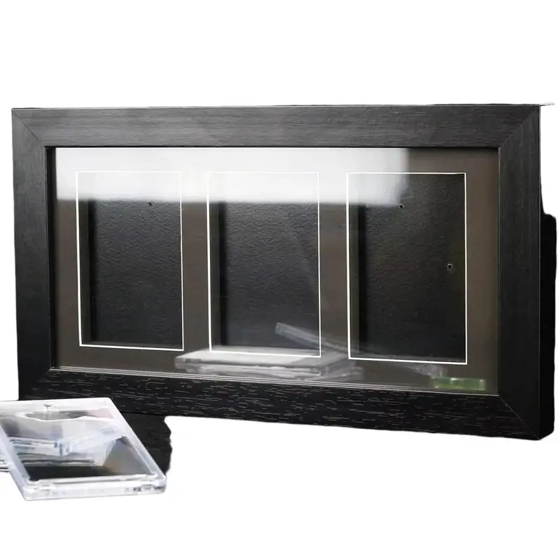 custom.Modern Trading Card Frame Unique Shape Acrylic Basketball Card Display