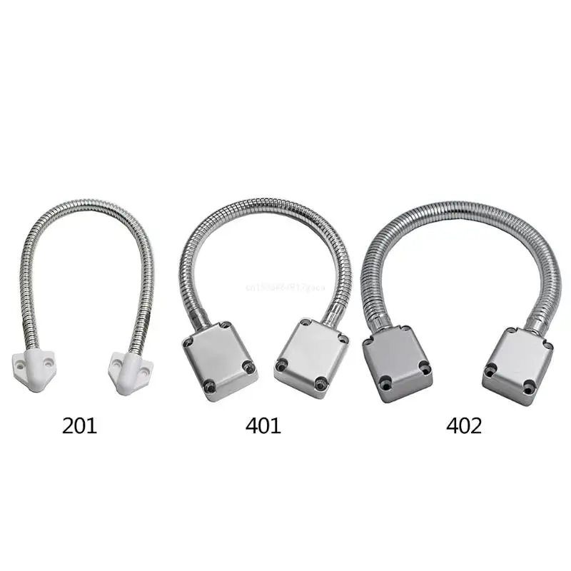 

Door Loop Exposed Mounting Protection Sleeve Access Control Cable Stainless Steel Wire Line Protector Dropship