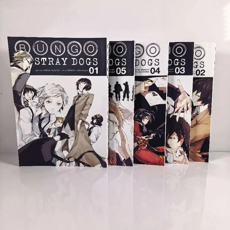 B-Bungo S-Stray Dogs Vol 1‑23 English Manga Complete Set Supernatural Detective Action Anime Comic Paperback Book Collection