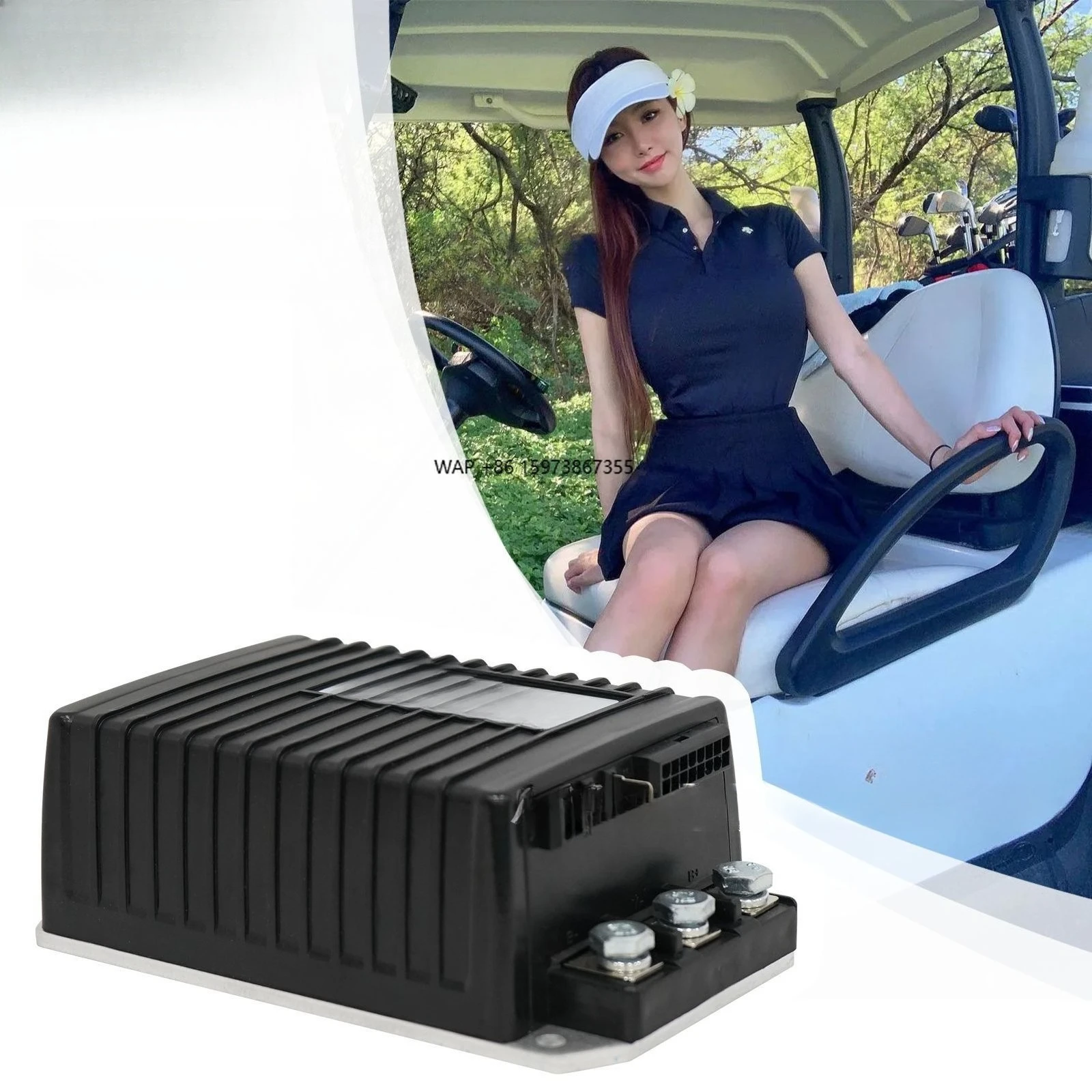 

Golf Cart Accessories 1266-5201 Wireless 1266A-5201 36-48V 275A Golf Cart Controller