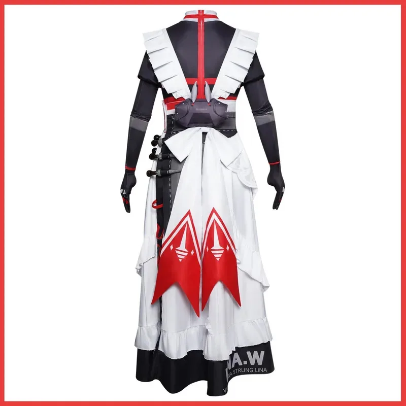 

COSda@Game Zenless Zone Zero Alexandrina Sebastiane Cosplay Costume Victoria Housekeeping Maid Dress Wig Woman Cute Halloween Su