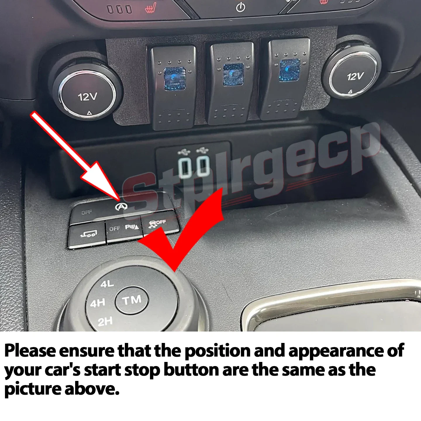 Engine Stop Start System Cancel Sensor Plug for Ford Ranger P375 RX 2019 2020 2021 2022 2023 Automatic Off Cable Device Control