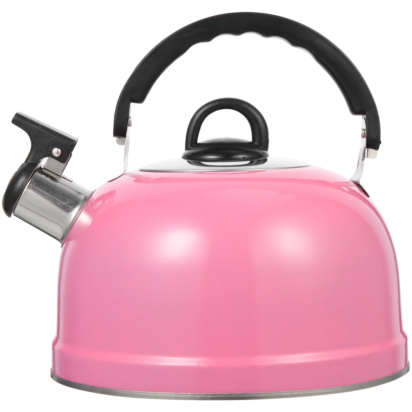 Stove Top Kettles Stainless Steel Hot Water Pot Practical Tea Handle Pot Whistling Tea  Boiling Water Gas Stove Heating