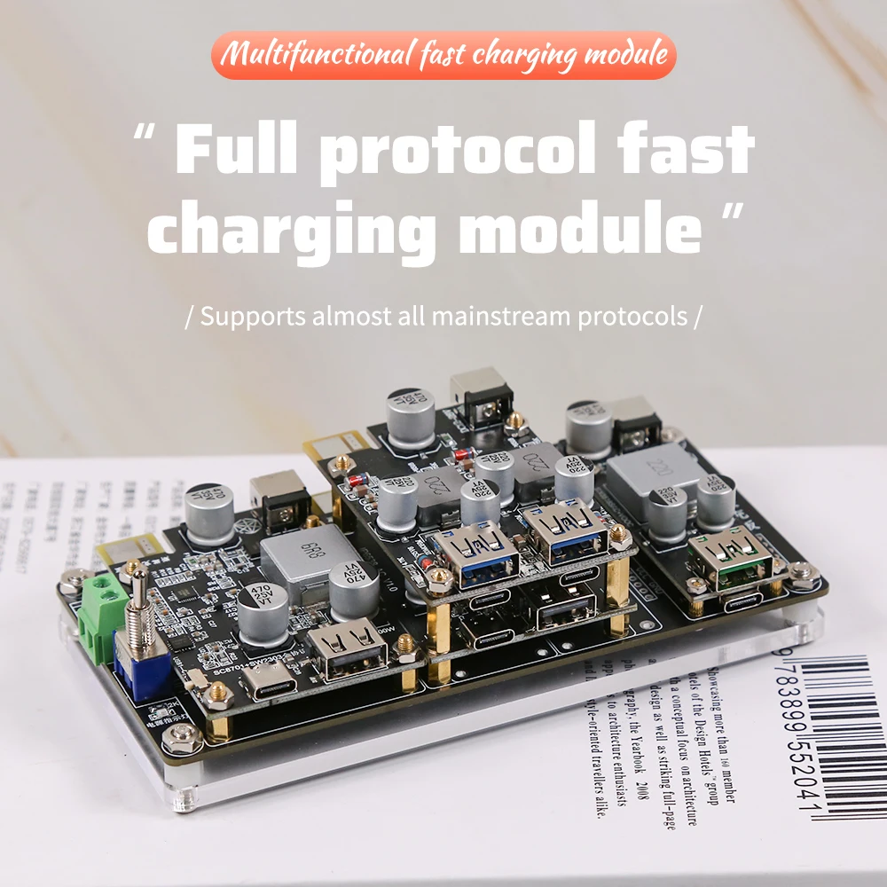 Full Protocol Superimposed Fast Charging Module Multi-Model High-Power Desktop Charger Advanced Module Customized Sw3518