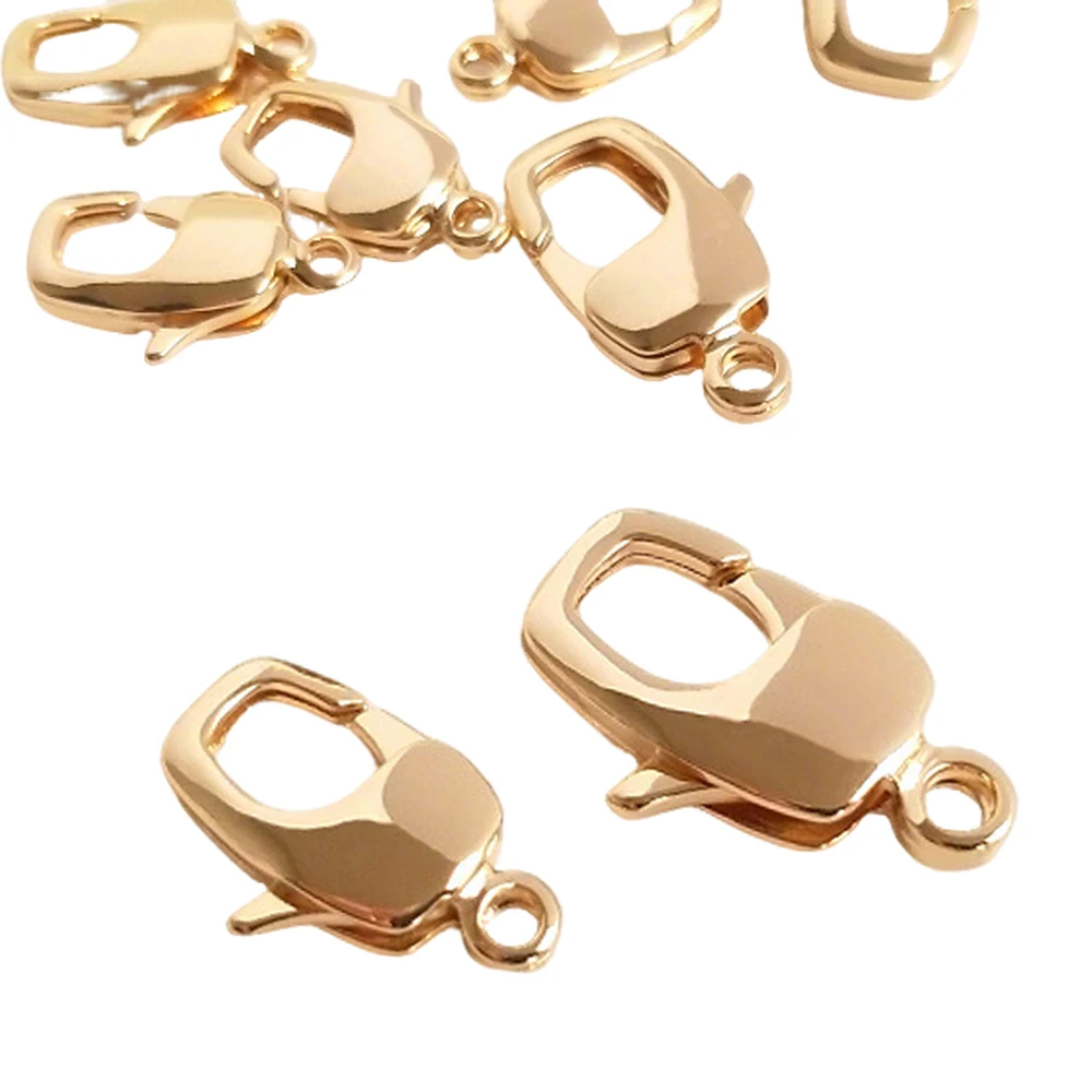 

2Pcs Metal Lobster Clasp Hooks Connector For DIY Handmade Necklace Bracelets Jewelry Making Supplies Crafts Accessories Findings